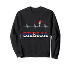 Serbia Soccer Team Srbija Sweatshirt - Casual Everyday Wear Unisex