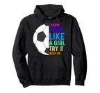 I Know I Play Like Try To Keep Up Hoodie - Streetwear Style Men Women