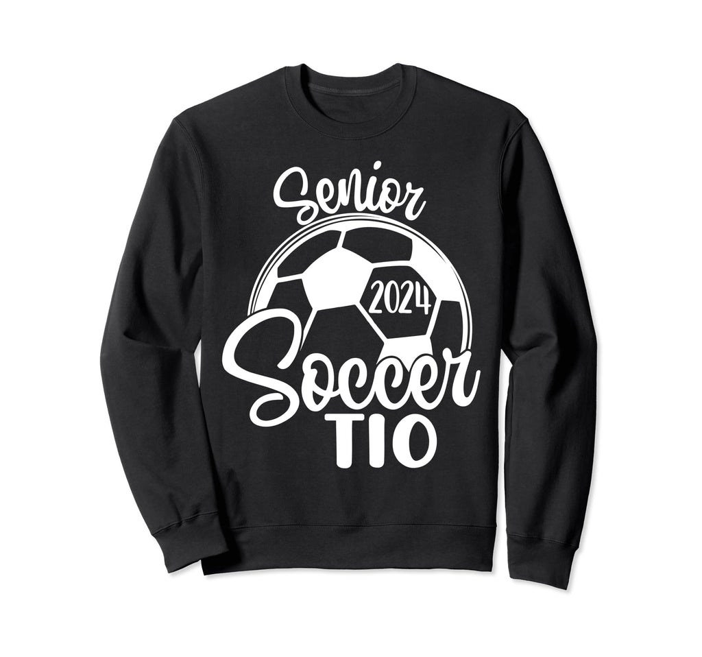 Senior Soccer Tio 2024 Class 2024 Soccer Sweatshirt - Unique Graphic Unisex
