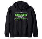 Soccer Vibes All Day Every Day Love Play T-Shirt - Graphic Print Men Women
