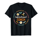 Instructional Coach Back To School T-Shirt - Streetwear Style Unisex