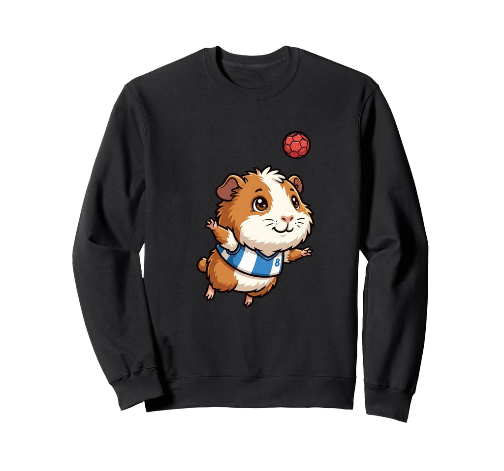 Kawaii Guinea Pig Soccer Number 8 Sweatshirt - Trendy Graphic Men Women
