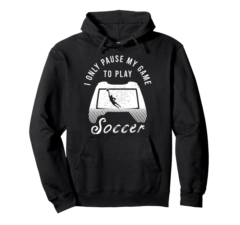 Funny Soccer Outfit Soccer Player Hoodie - Fun Novelty Design for Adults