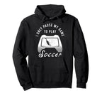 Funny Soccer Outfit Soccer Player Hoodie - Fun Novelty Design for Adults