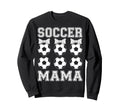 Soccer Mama Coquette Bow Soccer Mom Sweatshirt - Graphic Print Men Women