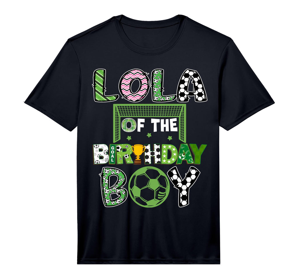 Lola Birthday Soccer Player Birthday T-Shirt - Streetwear Style for Adults
