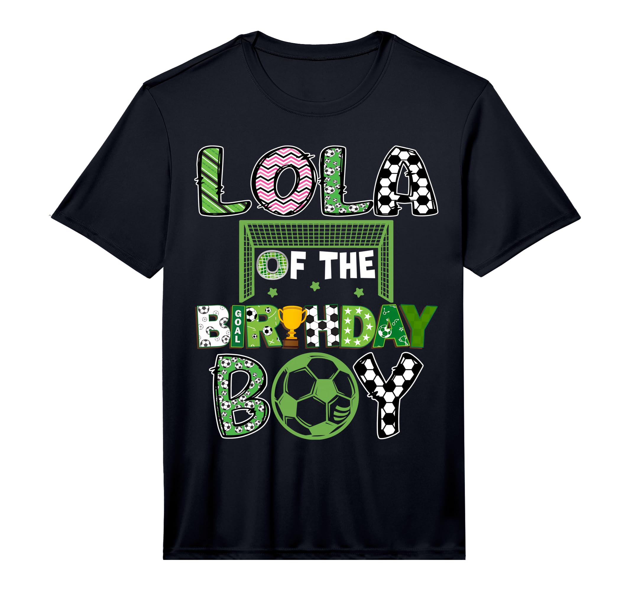 Lola Birthday Soccer Player Birthday T-Shirt - Streetwear Style for Adults