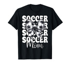 Soccer Mom Soccer Mama Mothers Day T-Shirt - Aesthetic Graphic Unisex