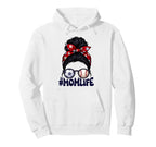 Mom Life Soccer Baseball Game Day Hoodie - Custom Art Print for Adults