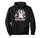 Unicorn Soccer Goalie Player Kickin It Hoodie - Trendy Graphic Men Women