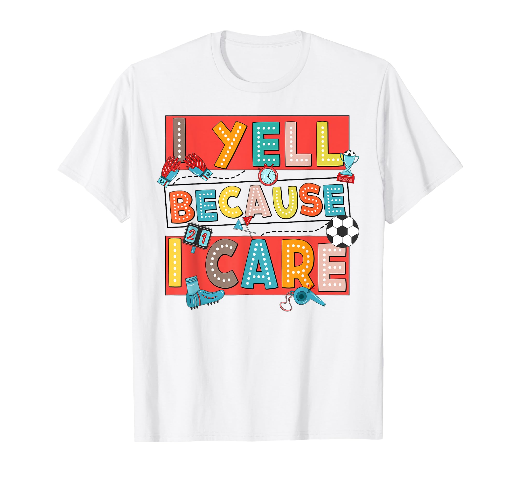 Soccer Mom Soccer Dad Biggest Fan I T-Shirt - Fun Novelty Design Men Women