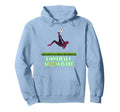 Soccer Is Life Bold Modern Hoodie - Fun Novelty Design for Adults