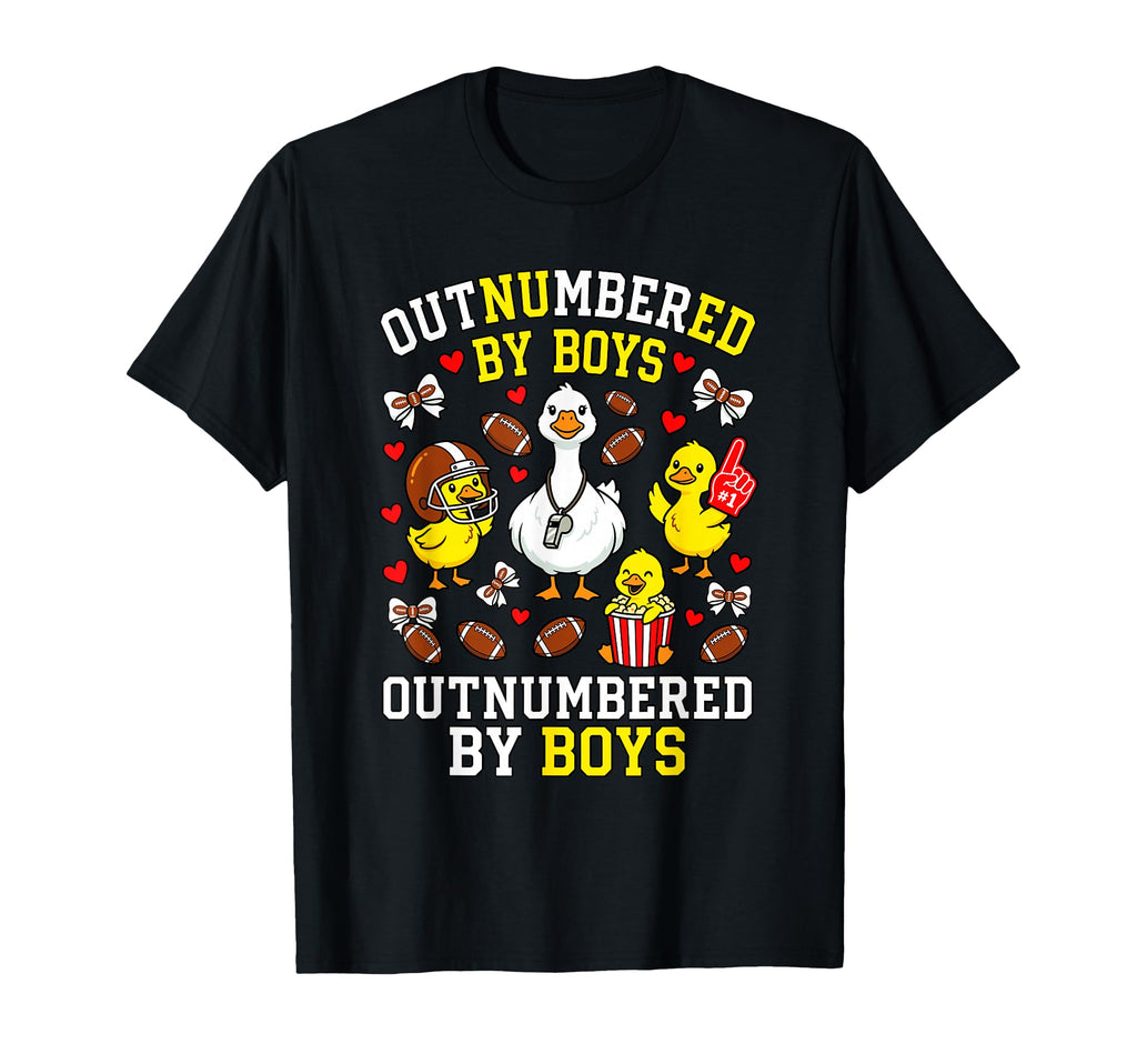 Outnumbered Ducklings Football Soccer T-Shirt - Graphic Print Men Women