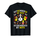Outnumbered Ducklings Football Soccer T-Shirt - Graphic Print Men Women