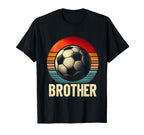 Soccer Brother Family Matching Team T-Shirt - Unique Graphic Men Women