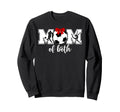Mom Both Proud Soccer And Dance Mom Sweatshirt - Trendy Graphic for Adults