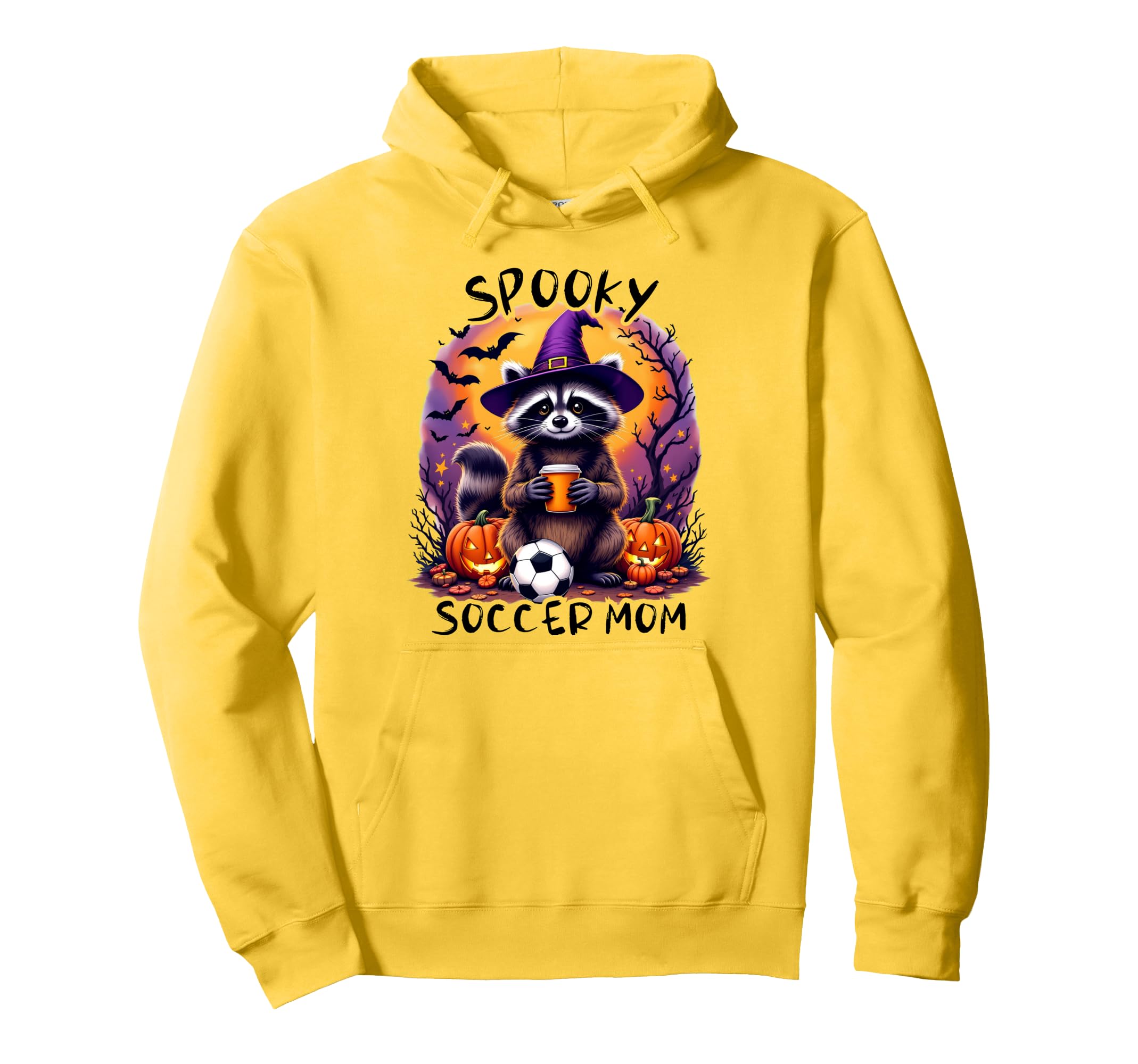 Halloween Soccer Mom Feral Soccer Mom Hoodie - Novelty Apparel Men Women