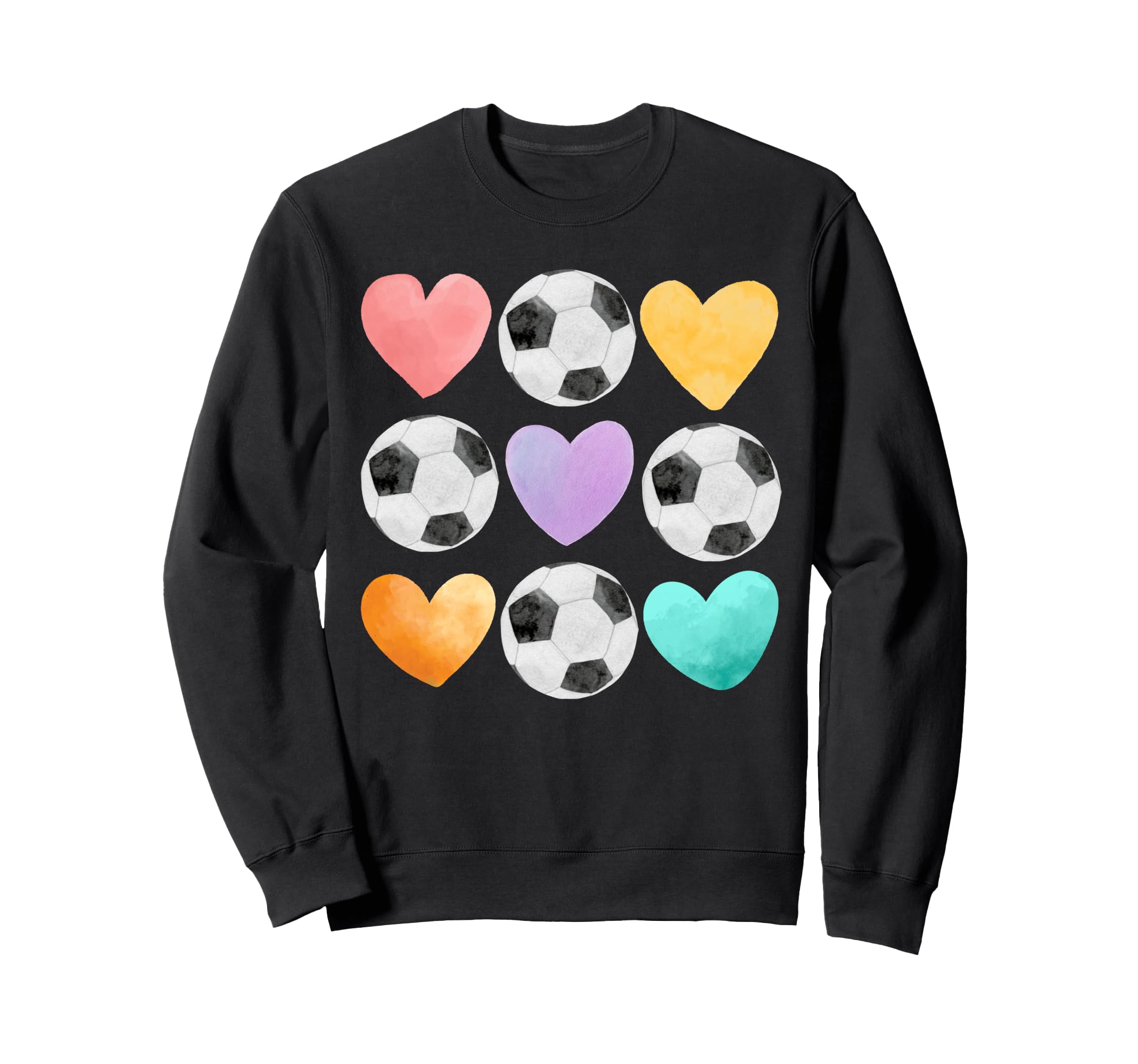 Soccer Lover Mom Sister Sweatshirt - Fun Novelty Design for Adults