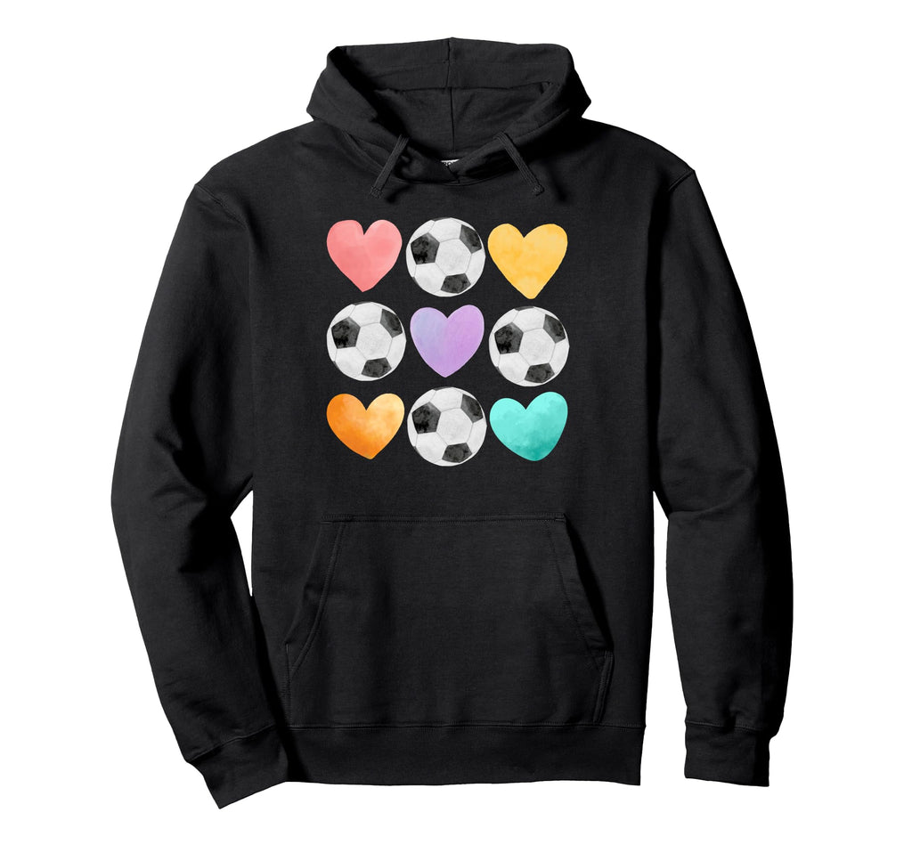 Soccer Lover Mom Sister Coquette Hoodie - Fun Novelty Design Men Women