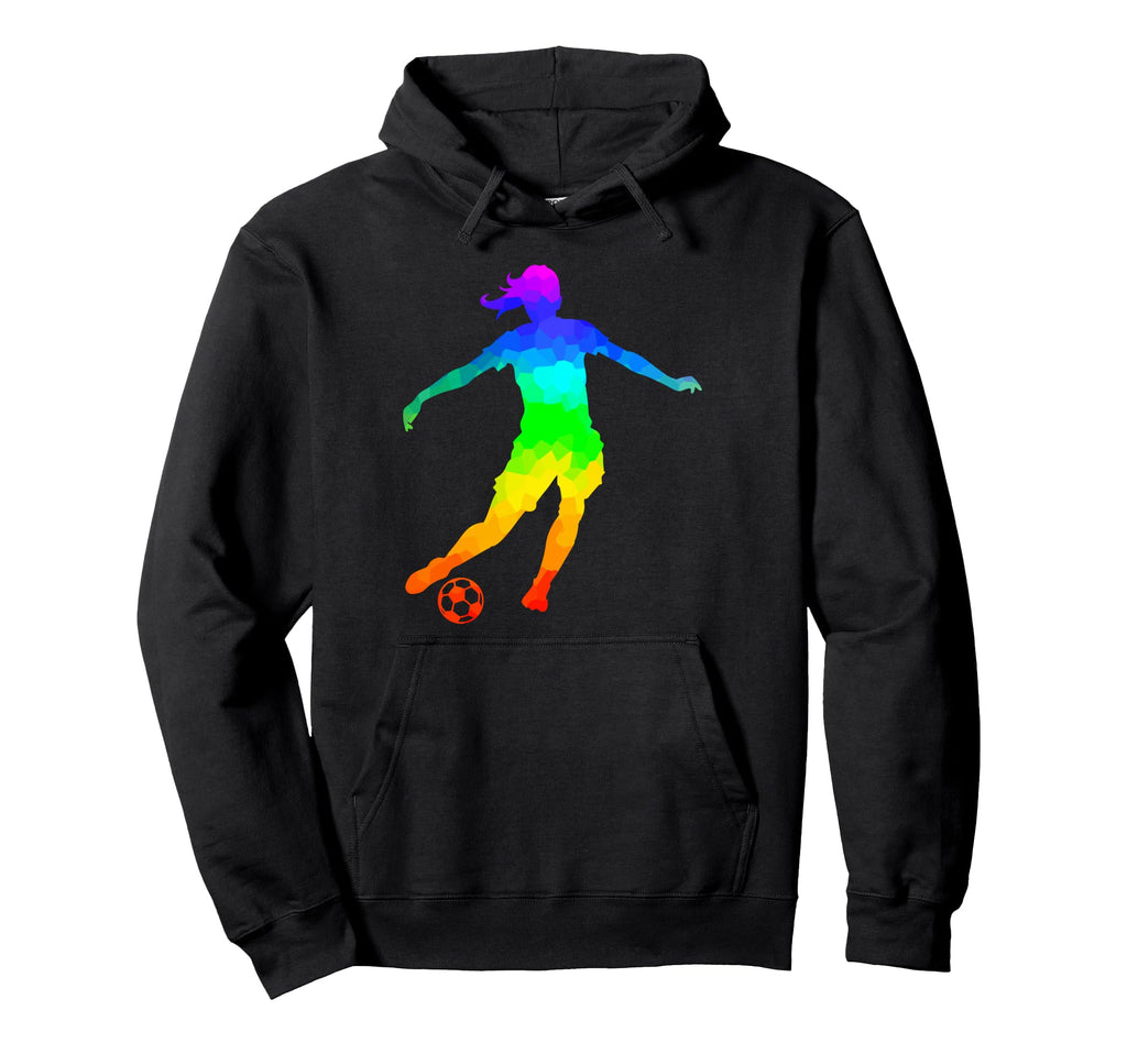 Soccer Player Hoodie - Graphic Print for Adults