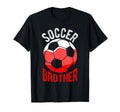 Soccer Brother Soccer Football T-Shirt - Casual Everyday Wear for Adults