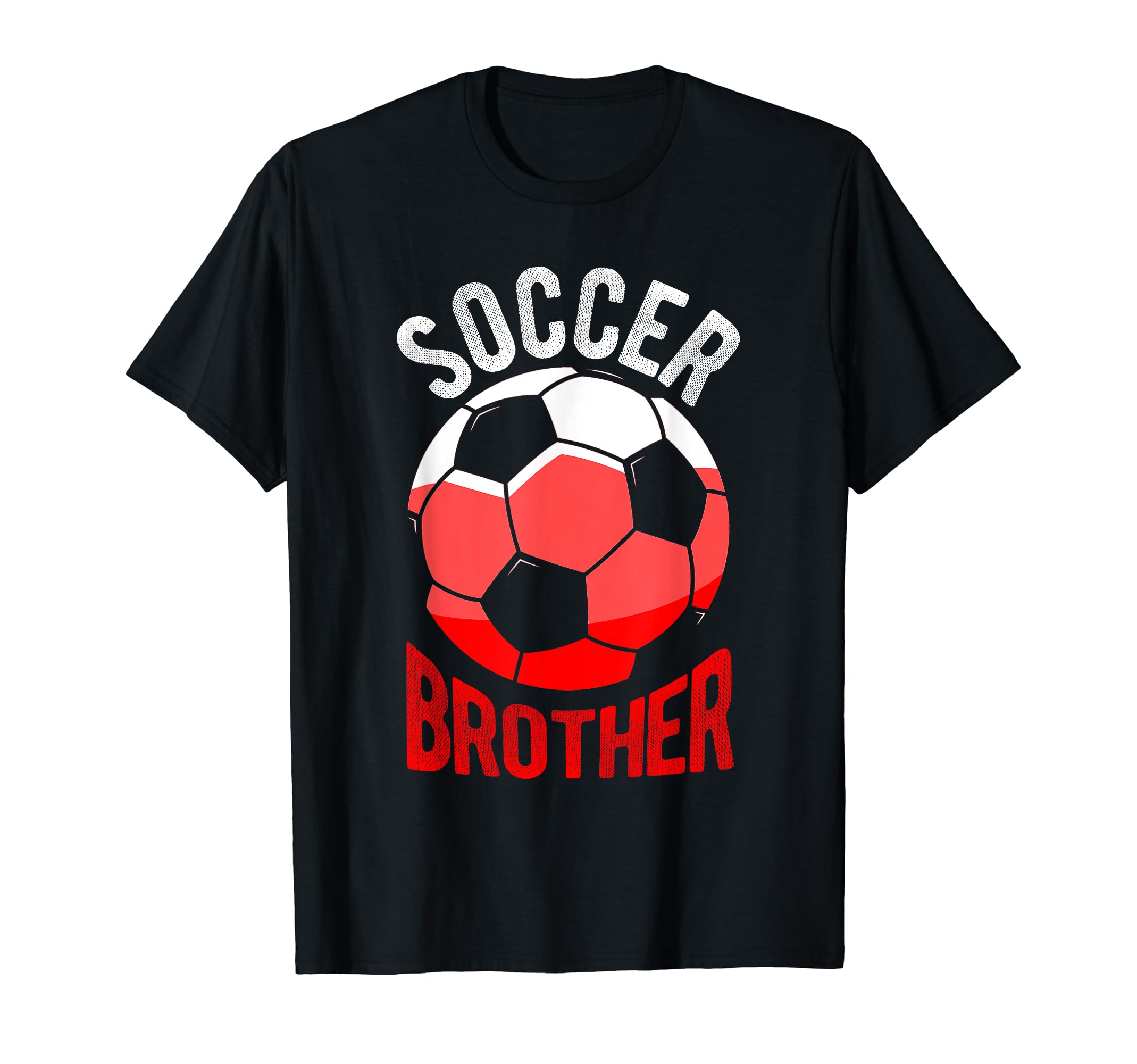 Soccer Brother Soccer Football T-Shirt - Casual Everyday Wear for Adults