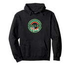 Soccer Mom Modern Soccer Circles Hoodie - Minimalist Print for Adults