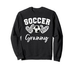 Soccer Granny Matching Family Sweatshirt - Streetwear Style for Adults
