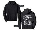 Somebodys Feral Soccer Mom Mothers Day Hoodie - Trendy Graphic Men Women