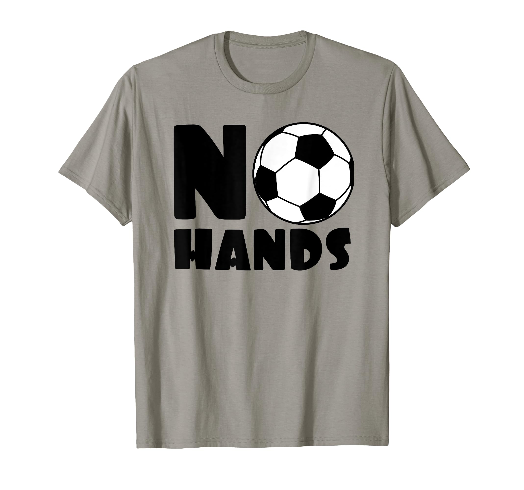 No Hands Soccer Player Soccer Goalie T-Shirt - Unique Graphic Men Women