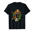 Basset Hound Soccer Basset Hound T-Shirt - Custom Art Print Unisex