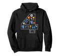 4Th Birthday 4 Year Old Football Soccer Hoodie - Novelty Apparel Unisex
