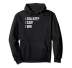 Soccer Goalkeeper Meme Hoodie - Aesthetic Graphic Unisex