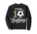 Soccer Ball Its My 10Th Birthday Sweatshirt - Trendy Graphic Men Women