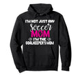 Funny Goalkeeper Mom Soccer Goalie Hoodie - Custom Art Print for Adults