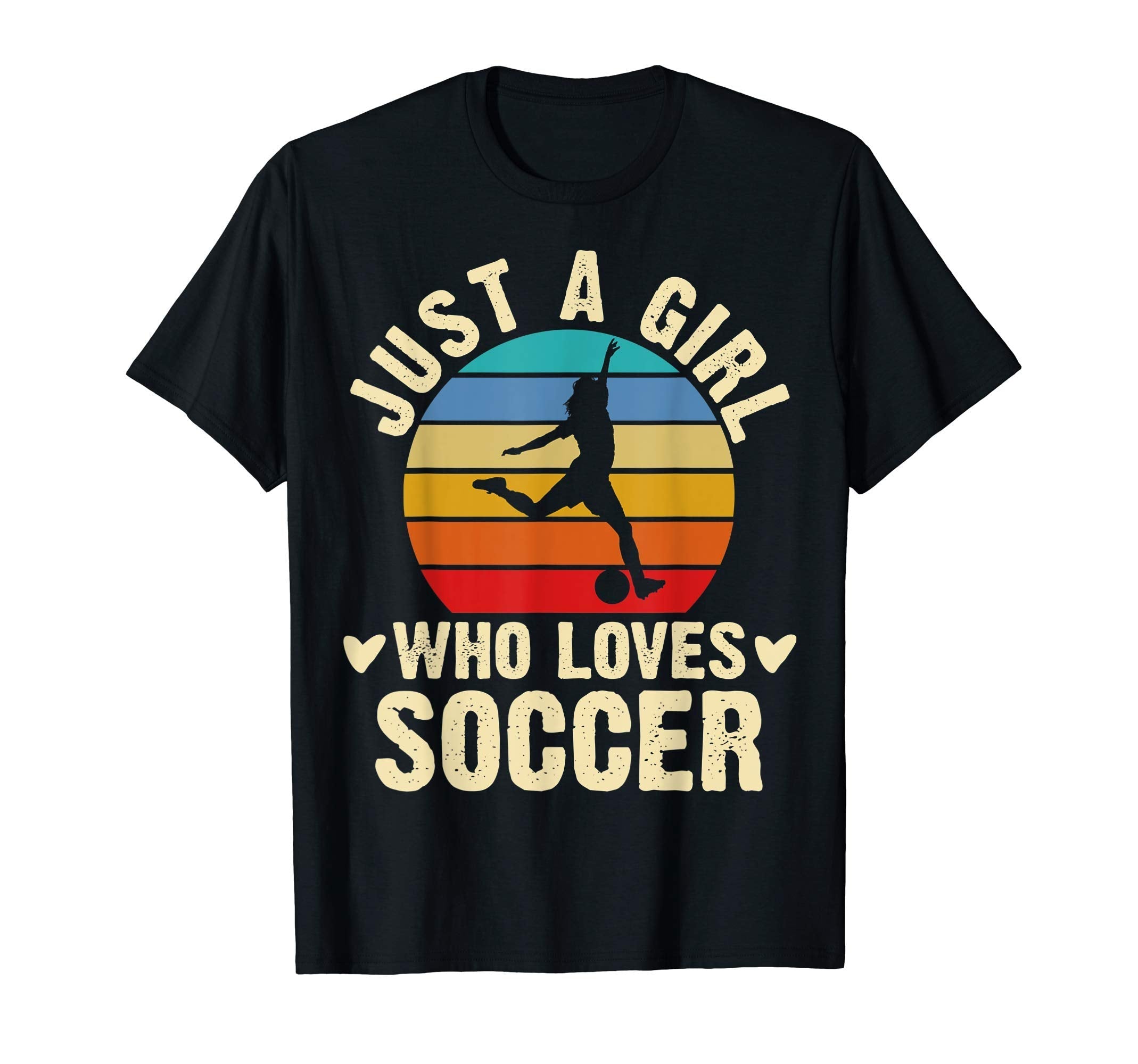 Just Who Loves Soccer Theme Gift T-Shirt - Unique Graphic Unisex