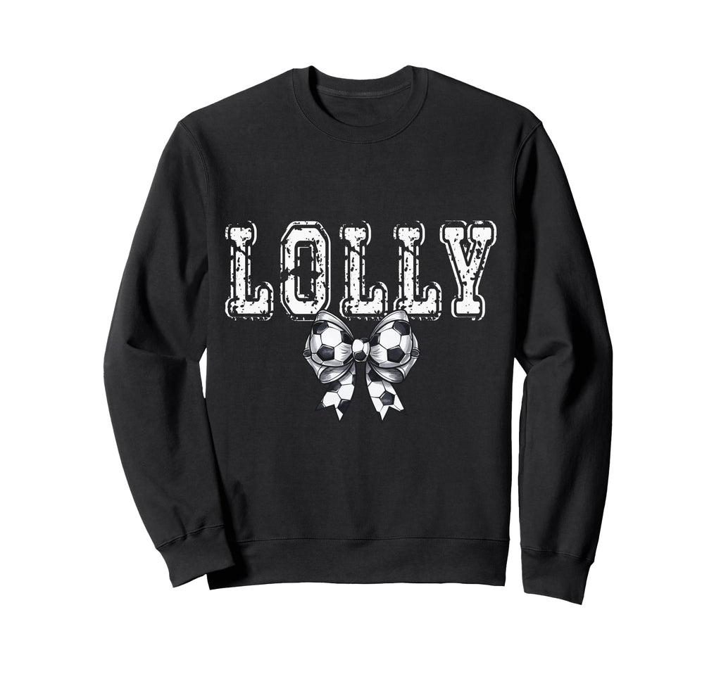 Coquette Soccer Lolly Spirit Sweatshirt - Aesthetic Graphic Unisex