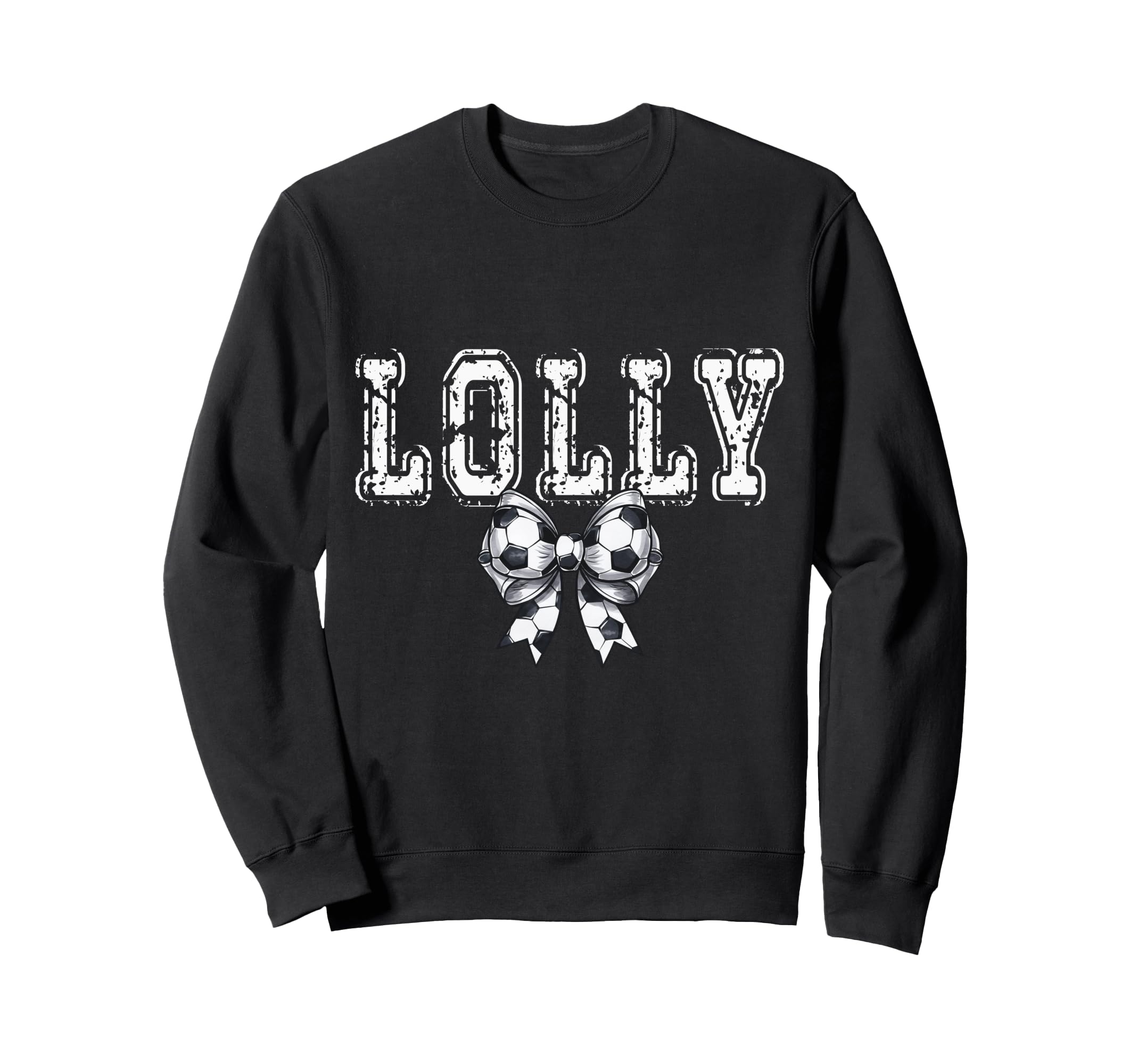 Coquette Soccer Lolly Spirit Sweatshirt - Aesthetic Graphic Unisex