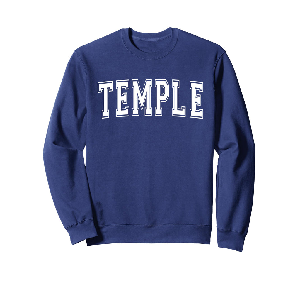 Temple Tx Texas Usa Sports Sweatshirt - Casual Everyday Wear for Adults