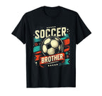 Soccer Brother Family Matching Team T-Shirt - Unique Graphic Unisex
