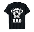 Soccer Dad Soccer Ball Distressed Funny T-Shirt - Streetwear Style Unisex