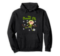 Soccer Goalkeeper Holiday Santa Claus Hoodie - Minimalist Print Men Women