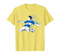 Nicaragua Soccer Nicaraguan National T-Shirt - Minimalist Print for Adults