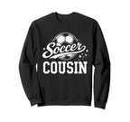 Soccer Cousin Family Matching Sweatshirt - Novelty Apparel Men Women