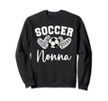 Soccer Nonna Matching Family Soccer Sweatshirt - Fun Novelty Design Unisex