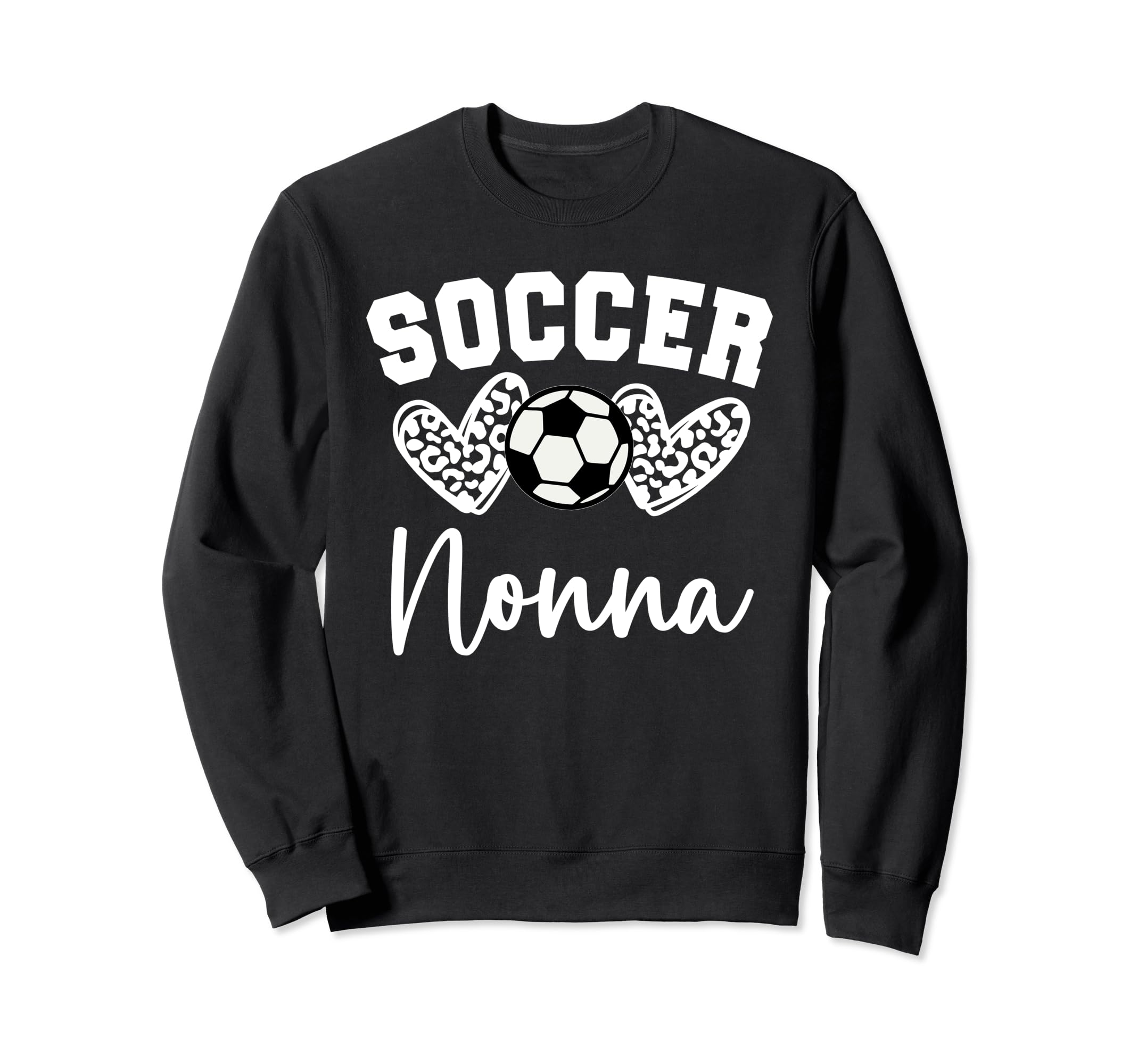 Soccer Nonna Matching Family Soccer Sweatshirt - Fun Novelty Design Unisex