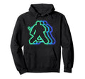 Hockey Goalkeeper Silhouettes Ice Hoodie - Custom Art Print Men Women
