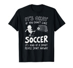Soccer Soccer Lover Football Player T-Shirt - Custom Art Print Men Women