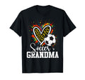 My Favorite Soccer Ball Grandma Leopard Hoodie - Unique Graphic Unisex