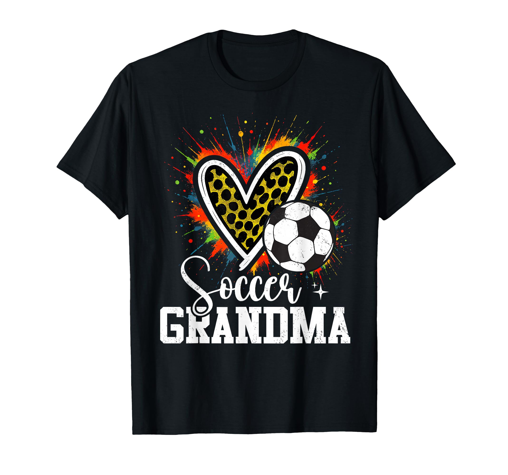 My Favorite Soccer Ball Grandma Leopard Hoodie - Unique Graphic Unisex